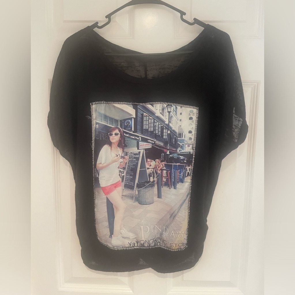 Womens Top One Size See Thru No Tag No Brand